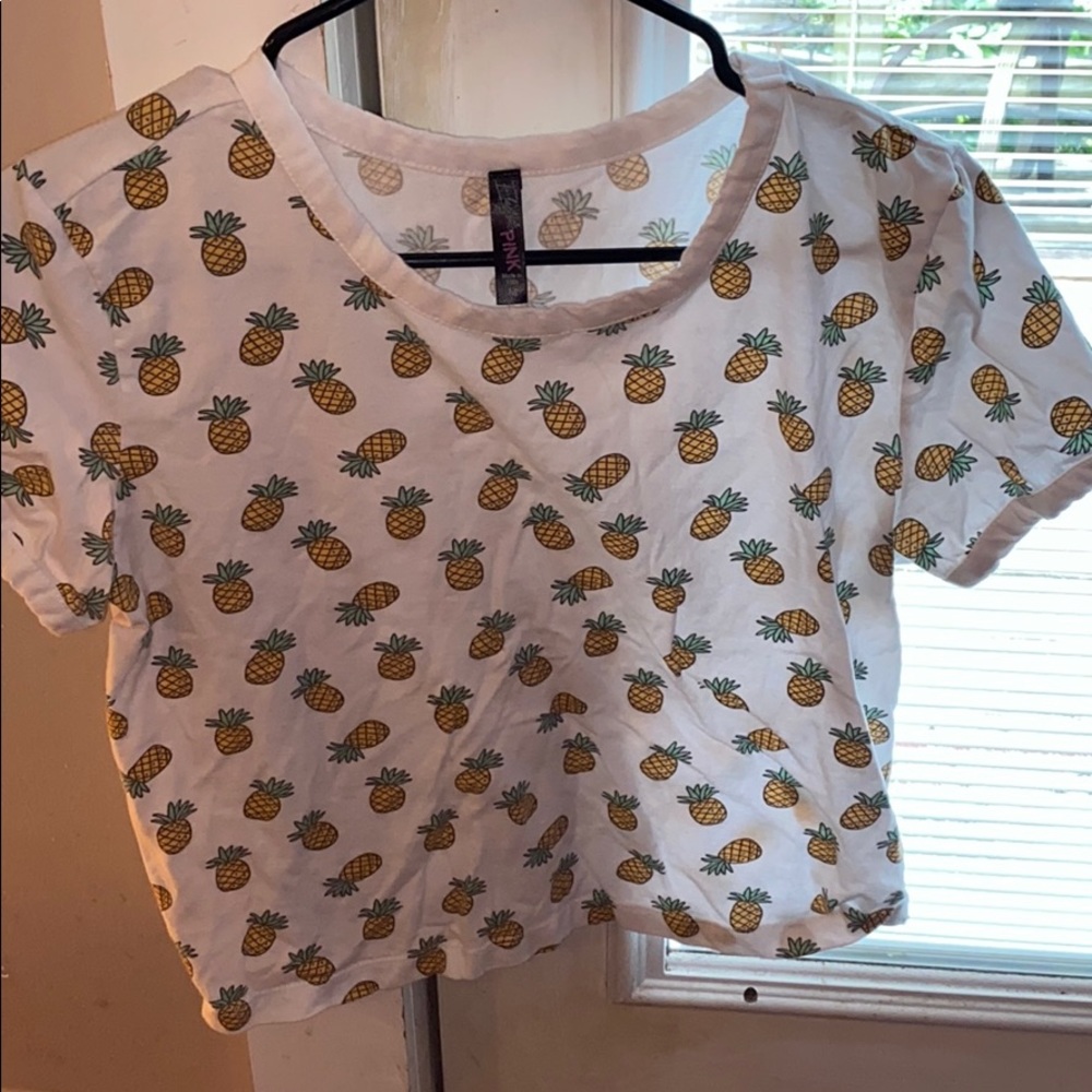 Pineapple crop top